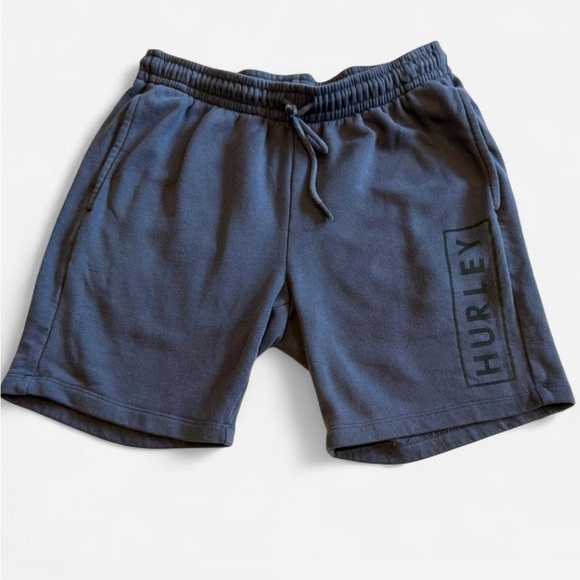 Men’s Blue Hurley Sweat Shorts Small - Picture 1 of 4